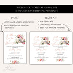 A Little Cu-Tea Is Blooming Custom Baby Shower Invitation, Personalized Baby Brewing Tea Cup Baby Shower Invite, Baby In Bloom Shower Invite