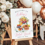 Bridal Brunch Custom Printed Welcome Sign, Floral Bridal Shower Brunch Personalized Welcome Sign, Bridal Brunch Floral Mimosa Welcome Sign