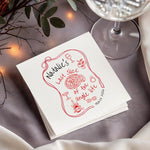 Last Slice of the Single Life Napkins, Pizza Theme Bachelorette Party Napkins, Italian Bridal Shower Decor, Custom Pizza and Wine Napkins