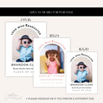 Custom Graduation Welcome Sign with Baby Photo, Look Who Graduated Sign, Personalized Grad Party Decor, High School College Graduation Sign